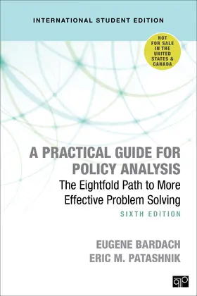 Patashnik / Bardach |  A Practical Guide for Policy Analysis - International Student Edition | Buch |  Sack Fachmedien