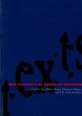 Heble / Palmateer Pennee / Struthers |  New Contexts of Canadian Criticism | Buch |  Sack Fachmedien