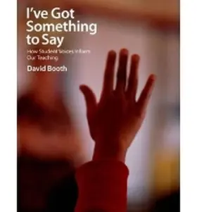 Booth |  I've Got Something to Say | Buch |  Sack Fachmedien