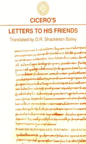 Cicero |  Cicero's Letters to His Friends | Buch |  Sack Fachmedien