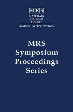 Lucovsky / Ibbotson / Hess |  Characterization of Plasma-Enhanced CVD Processes: Volume 165 | Buch |  Sack Fachmedien