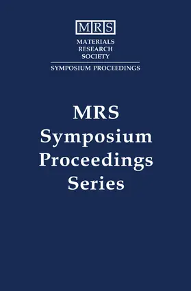 Swaminathan / Pearton / Manasreh |  Degradation Mechanisms in III-V Compound Semiconductor Devices and Structures: Volume 184 | Buch |  Sack Fachmedien