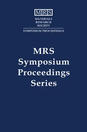 Mini / Stock / Perry |  Applications of Synchrotron Radiation Techniques to Materials Science IV: Volume 524 | Buch |  Sack Fachmedien