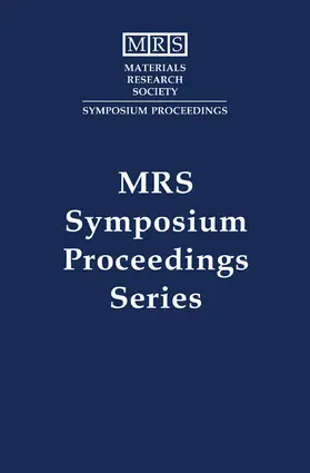 Wille / Burmester / Terakura |  Mechanisms and Principles of Epitaxial Growth in Metallic Systems: Volume 528 | Buch |  Sack Fachmedien