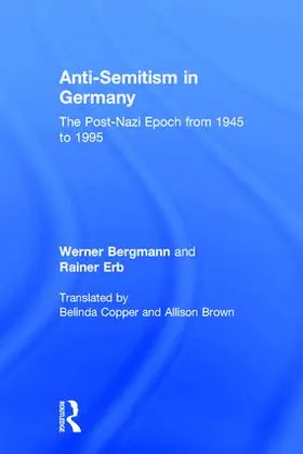 Erb | Anti-Semitism in Germany | Buch | 978-1-56000-270-3 | www2.sack.de
