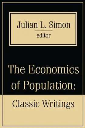 Simon |  The Economics of Population | Buch |  Sack Fachmedien