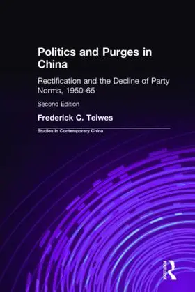 Teiwes |  Politics and Purges in China | Buch |  Sack Fachmedien