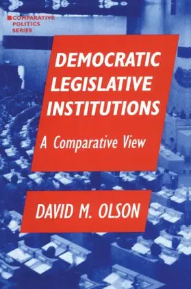 Olson | Democratic Legislative Institutions | Buch | 978-1-56324-315-8 | sack.de