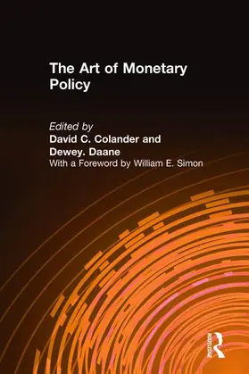 Colander / Daane |  The Art of Monetary Policy | Buch |  Sack Fachmedien