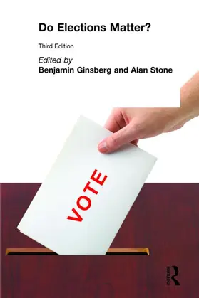Ginsberg / Stone | Do Elections Matter? | Buch | 978-1-56324-445-2 | sack.de