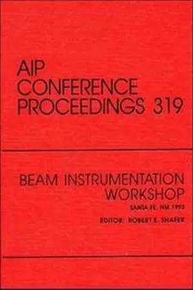 Shafer |  Beam Instrumentation Workshop | Buch |  Sack Fachmedien
