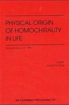Cline |  The Physical Origin of Homochirality in Life | Buch |  Sack Fachmedien