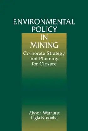 Warhurst |  Environmental Policy in Mining | Buch |  Sack Fachmedien