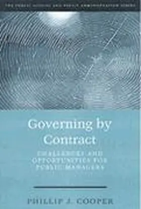 Cooper |  Governing by Contract | Buch |  Sack Fachmedien
