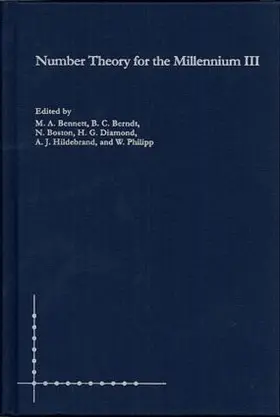 Bennett / Berndt / Boston |  Number Theory for the Millennium III | Buch |  Sack Fachmedien