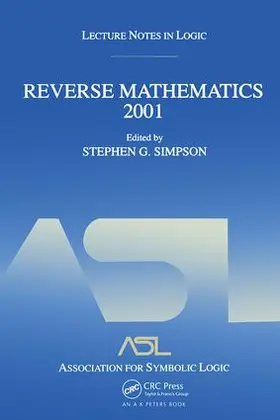 Ross |  Reverse Mathematics 2001 | Buch |  Sack Fachmedien