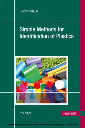 Braun | Simple Methods for Identification of Plastics | E-Book | www2.sack.de