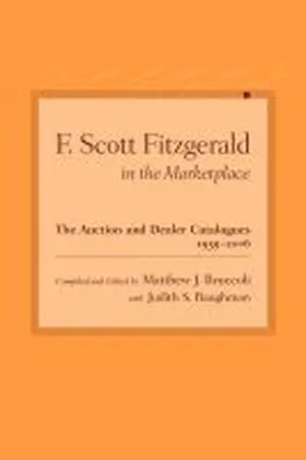 Bruccoli |  F. Scott Fitzgerald in the Marketplace | Buch |  Sack Fachmedien