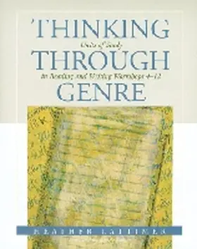 Lattimer |  Thinking Through Genre | Buch |  Sack Fachmedien