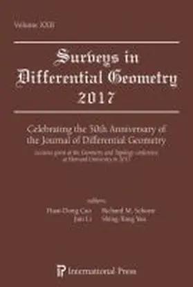  Celebrating the 50th Anniversary of the Journal of Differential Geometry | Buch |  Sack Fachmedien
