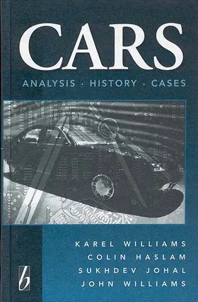 Williams / Haslam |  Cars: Analysis, History, Cases | Buch |  Sack Fachmedien