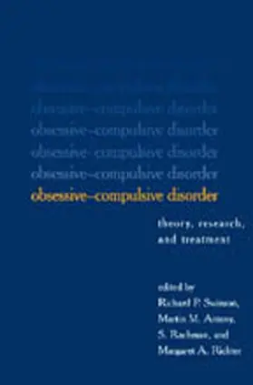 Swinson / Antony / Rachman |  Obsessive-Compulsive Disorder | Buch |  Sack Fachmedien