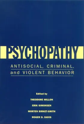 Millon / Simonsen / Davis |  Psychopathy | Buch |  Sack Fachmedien