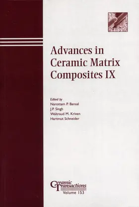 Bansal / Singh / Kriven |  Adv Ceramic Mtrx #09 CT V 153 | Buch |  Sack Fachmedien