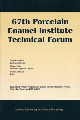 Faust | 67th Porcelain Enamel Institute Technical Forum | Buch | 978-1-57498-278-7 | sack.de