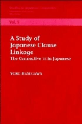 Hasegawa |  A Study of Japanese Clause Linkage | Buch |  Sack Fachmedien