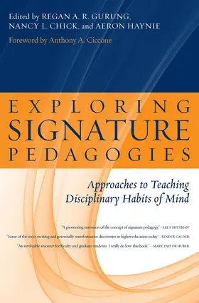 Gurung / Chick / Haynie |  Exploring Signature Pedagogies | Buch |  Sack Fachmedien