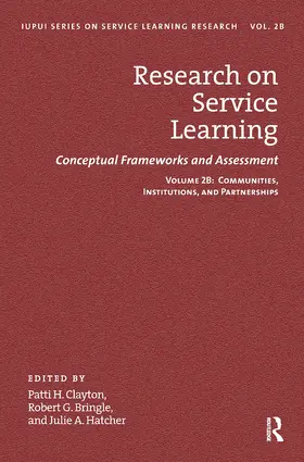 Clayton / Bringle / Hatcher |  Research on Service Learning | Buch |  Sack Fachmedien