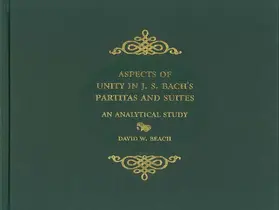 Beach | Aspects of Unity in J. S. Bach's Partitas and Suites | E-Book | sack.de