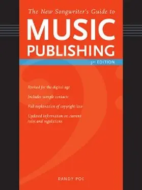 Poe |  The New Songwriter's Guide to Music Publishing | eBook | Sack Fachmedien