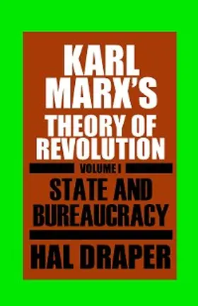 Draper |  Karl Marx's Theory of Revolution I | eBook | Sack Fachmedien