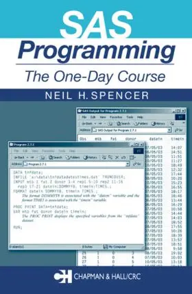 Spencer | SAS Programming | Buch | 978-1-58488-409-5 | sack.de