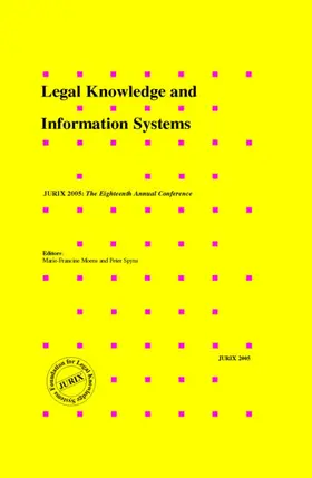 Spyns |  Legal Knowledge and Information Systems | Buch |  Sack Fachmedien