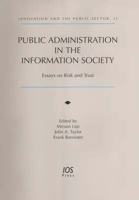 Lips / Taylor / Bannister |  Public Administration in the Information Society | Buch |  Sack Fachmedien