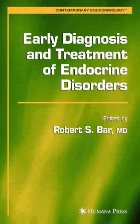 Bar |  Early Diagnosis and Treatment of Endocrine Disorders | Buch |  Sack Fachmedien