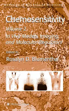 Blumenthal |  Chemosensitivity | Buch |  Sack Fachmedien