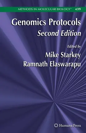 Elaswarapu / Starkey |  Genomics Protocols | Buch |  Sack Fachmedien