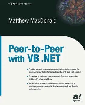 MacDonald | Peer-To-Peer with VB .Net | Buch | 978-1-59059-105-5 | sack.de