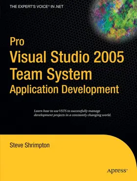 Shrimpton |  Pro Visual Studio 2005 Team System Application Development | Buch |  Sack Fachmedien