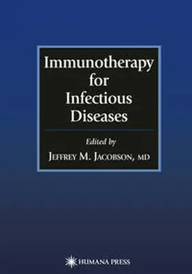 Jacobson |  Immunotherapy for Infectious Diseases | eBook | Sack Fachmedien