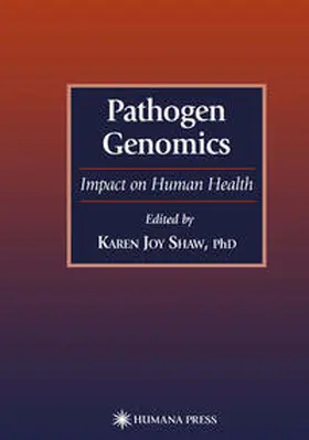Shaw |  Pathogen Genomics | eBook | Sack Fachmedien