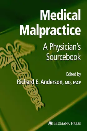 Anderson | Medical Malpractice | E-Book | www2.sack.de