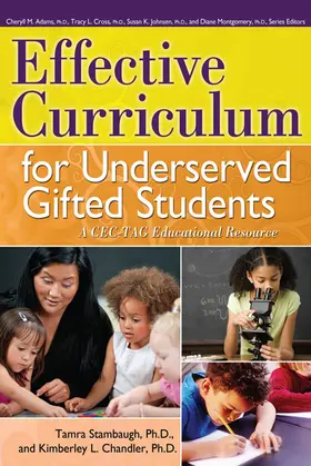 Stambaugh / Chandler |  Effective Curriculum for Underserved Gifted Students | Buch |  Sack Fachmedien
