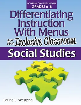 Westphal |  Differentiating Instruction with Menus for the Inclusive Classroom | Buch |  Sack Fachmedien