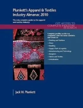 Plunkett |  Plunkett's Apparel & Textiles Industry Almanac 2010 | Buch |  Sack Fachmedien
