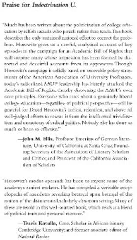 Horowitz |  Indoctrination U | eBook | Sack Fachmedien